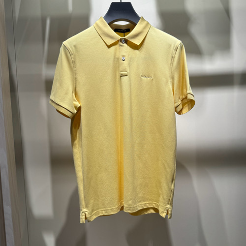 新款卡尔丹顿专柜正品夏季男装休闲短袖T恤衫5色 AD5S00101FAB1