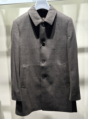 新款卡尔丹顿专柜秋冬季正品男士羊绒大衣毛呢大衣KCAW45818FAC1