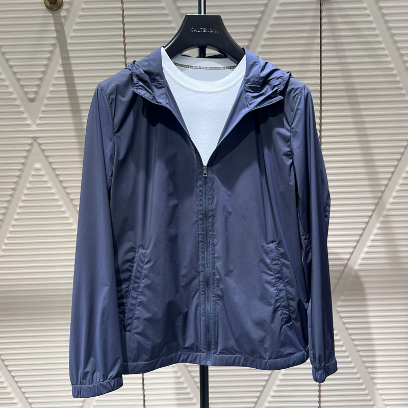 2024新款卡尔丹顿专柜正品春季男士外套休闲夹克 KEBS35100FAN6