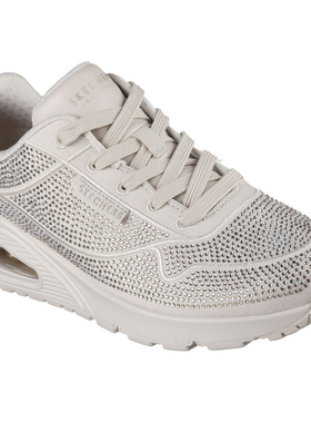 代购skechers斯凯奇女鞋舒适系带厚底增高气垫运动鞋跑步鞋155262