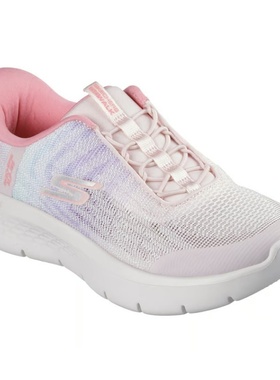 代购skechers斯凯奇女鞋舒适一脚蹬透气平底轻便耐磨运动鞋125507