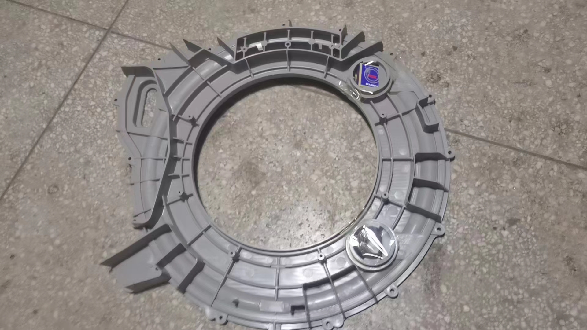 韩国进口大宇mini儿童壁挂式洗衣机原装配件一二代系列前法兰