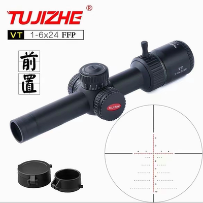 速瞄1.2-6倍镜瞄准八倍十字高清望远镜模型器材挂墙弹弓玩具备件