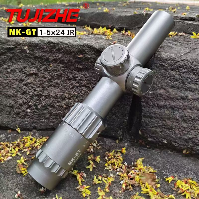 速瞄1.2-6倍镜瞄准八倍十字高清望远镜模型器材挂墙弹弓玩具备件