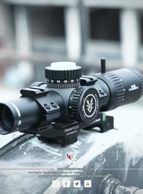 沼泽鹿TDHD1.2-6X24IR速瞄6倍高清十字望远镜模型挂墙弹弓玩具