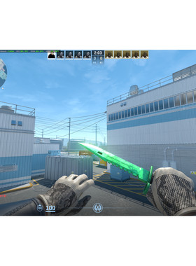 CSGO租号cs2绿蓝宝石蝴蝶m9一代清凉薄荷崭新澜磷A1火神AK完官匹