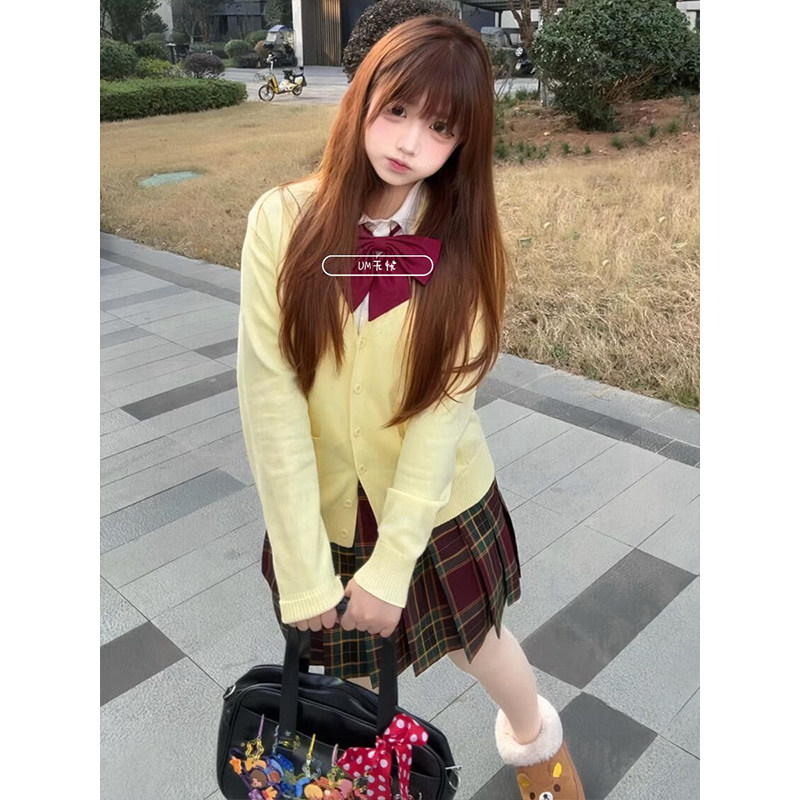 JK制服秋冬款黑色针织毛衣外套基础百搭长袖衬衫叠穿百褶裙套装女,女装/女士精品,时尚套装,淘宝优惠券,粉丝福利购,淘宝优惠卷