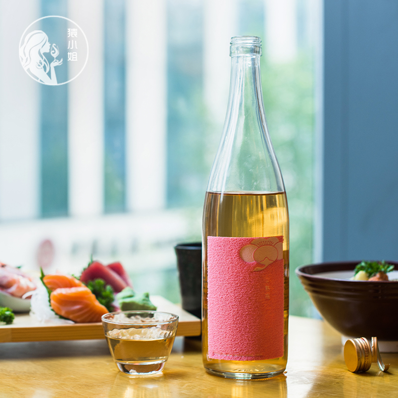 颜值满满的梅酒!日本和歌山鹤梅完熟梅酒720ml 果酒女生低度甜酒