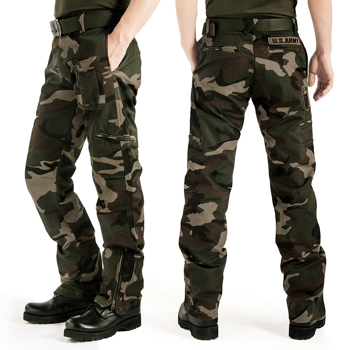 男款迷彩休闲裤春秋户外军迷束脚宽松多口袋战术裤工装裤三沙 迷,户外/登山/野营/旅行用品,迷彩裤/军迷裤/工装裤,淘宝优惠券,粉丝福利购,淘宝优惠卷
