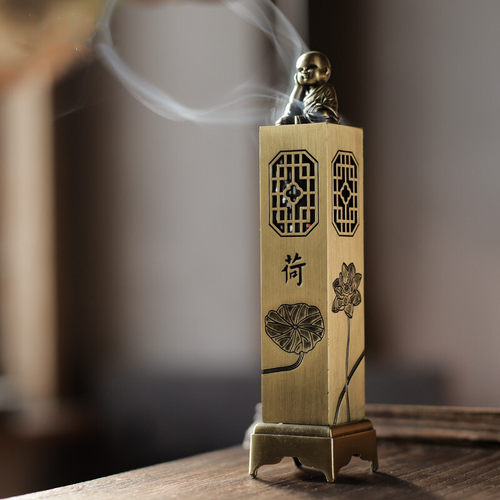 器非凡立香炉合金摆件