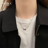爆款 简约豆豆项链女款 2026新款 气质颈链轻奢小众锁骨链高级感配饰