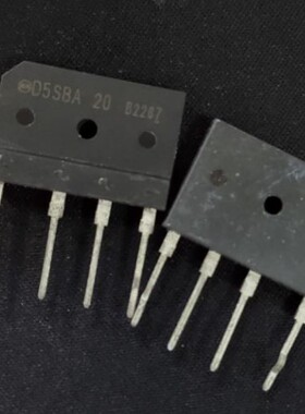 【纳鑫电子】进口拆机 D5SBA20 桥堆6A/200V大排桥硅桥式整流器