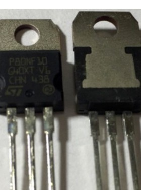 【纳鑫电子】原装进口拆机 P80NF12 STP80NF12 TO-220 场效应管