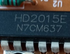 【纳鑫电子】HD2015 HD2015E DIP-16 直插插件液晶电源芯片
