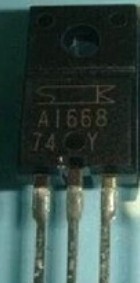 【纳鑫电子】原装进口拆机  2SA1668 A1668 测量好发货