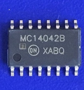 【纳鑫电子】4042BF MC14042B CD4042BT宽体14位二进制计数器