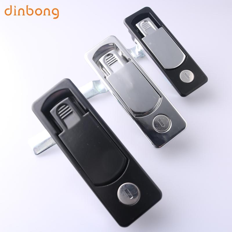 MS727按压式工业机柜门长形锁