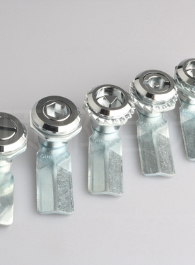 MS705转舌锁 配电箱开关柜锁垃圾箱锁消防箱锁翼型三角内六角锁芯