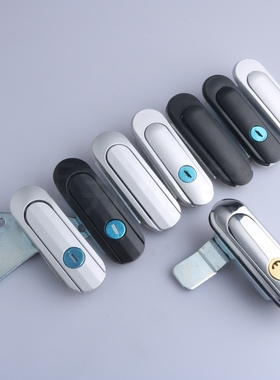 老AB403-1-2平面锁 机械箱锁设备门 配电箱机柜门锁 电柜通信箱锁