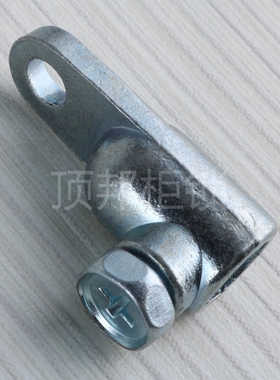 顶邦 电柜箱锁 锁具配件RA01锁杆链接件480不锈钢小耳朵 工业附件