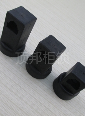 黑色固定件RG002-1-2-3 电柜箱门用拉杆配件 锁杆导向件 PA固定件