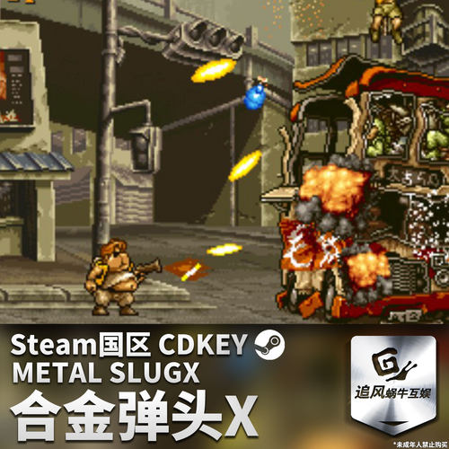 Steam PC 正版 METAL SLUG X 合金弹头 X 国区激活码 CDKEY