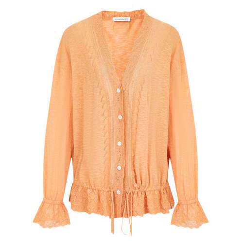 J*R26春夏针织镂空开衫三色入长袖气质款