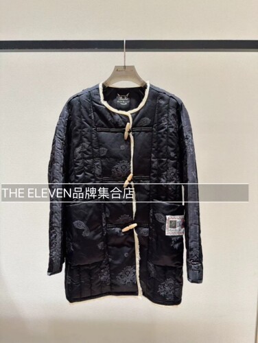meetmimiq专柜2025年冬款宽松休闲拼接撞色棉服羽绒服外套原4860