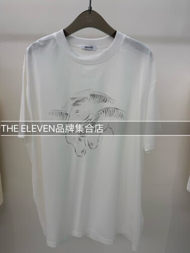2026年设计师品牌短袖钉珠刺绣短袖T恤衬衫针织衫qishang