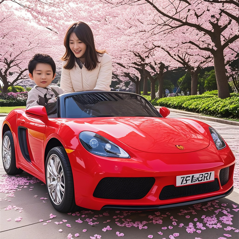 2025新款超大双座儿童电动车大人小孩宝宝四轮可坐遥控玩具小汽车