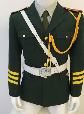 升旗仪式服装学校国旗班学生仪仗队旗手表演出护卫队礼宾兵军乐队