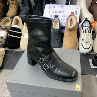 38真皮单里跟高5