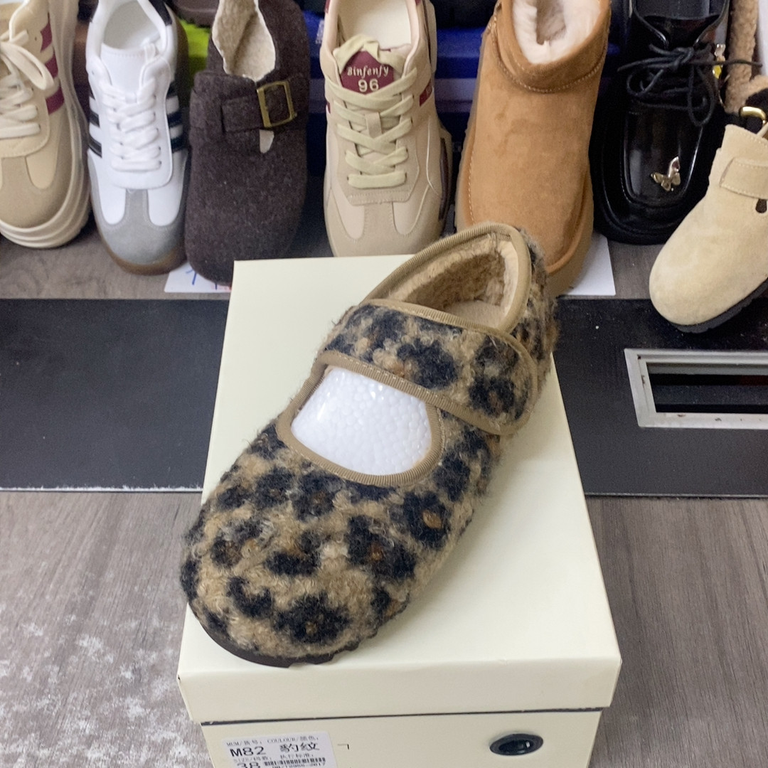 38绒面羊皮毛毛鞋平底拍大,女鞋,浅口单鞋,淘宝优惠券,粉丝福利购,淘宝优惠卷