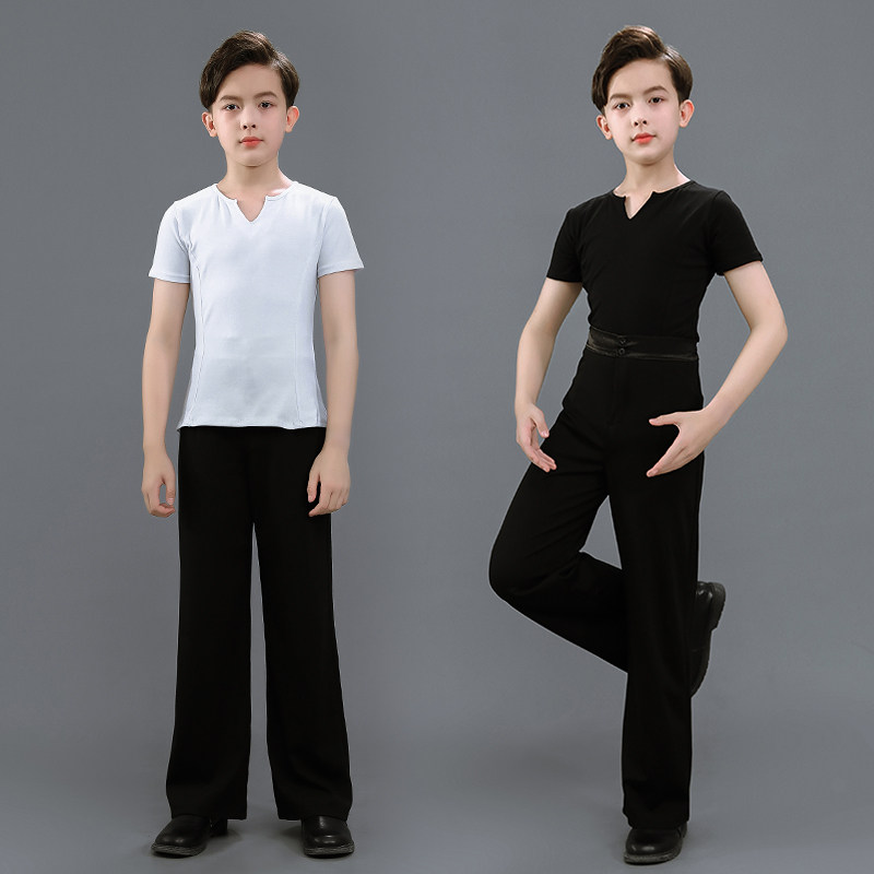 男童春秋季拉丁舞练功服套装少儿儿童舞蹈形体训练考级比赛规定服,童装/婴儿装/亲子装,儿童演出服,淘宝优惠券,粉丝福利购,淘宝优惠卷