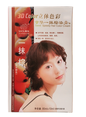 章华一抹系列果纯晶品染发霜