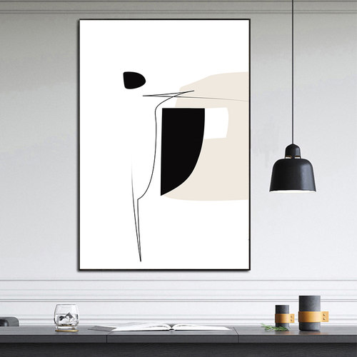 玄关装饰画抽象艺术客厅沙发挂画