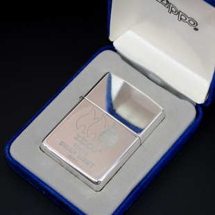 收藏 原装 绝版 Zippo打火机 2000年纯银东京交流会纪念限量200 正品