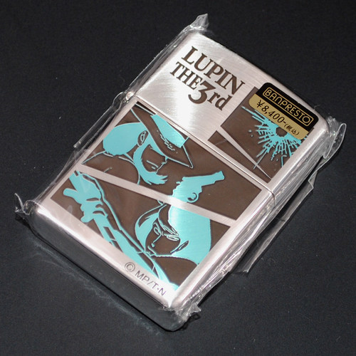 Zippo收藏2006年鲁邦三世打火机