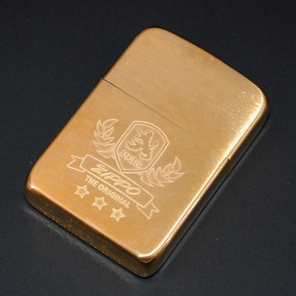 原装正品Zippo打火机-绝版收藏-2002年首版纯铜1941复刻机型