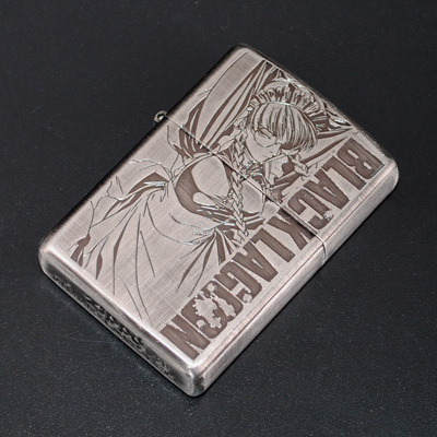 原装正品Zippo打火机-收藏-2025年日本动漫黑礁战斗女仆