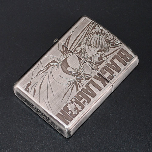 原装正品Zippo打火机-收藏-2025年日本动漫黑礁战斗女仆