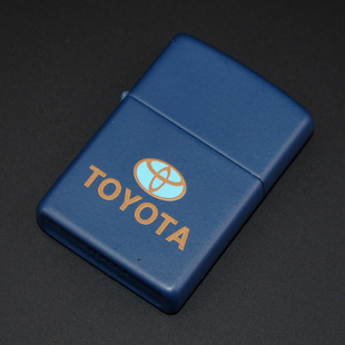 绝版 原装 正品 Zippo打火机 1996年哑漆丰田汽车标志 收藏