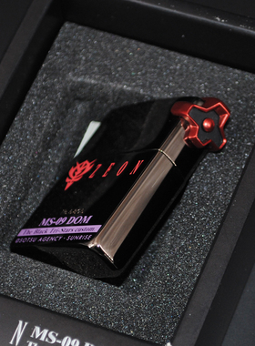 原装正品Zippo打火机-2002年动漫高达机动战士大魔黑色三连星限量