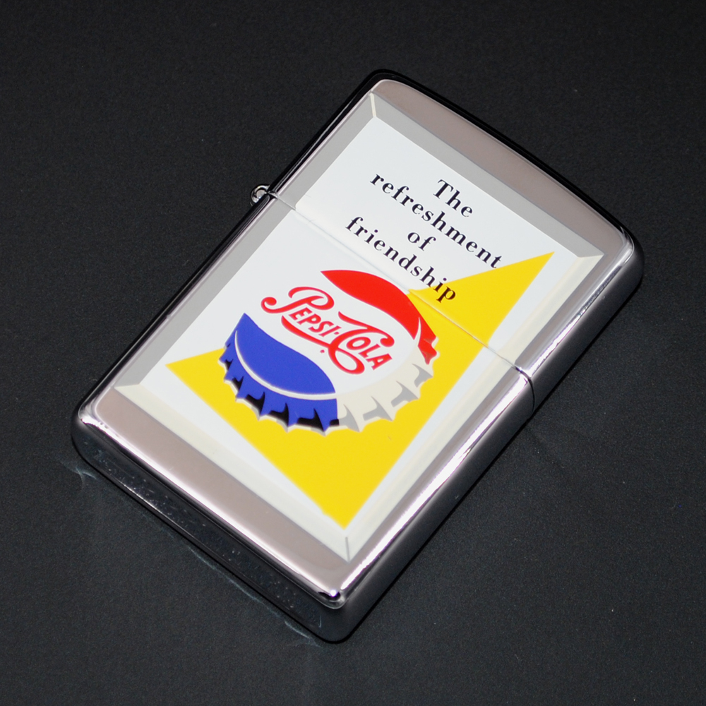 原装正品Zippo打火机-绝版收藏-2000年百事可乐纪念款