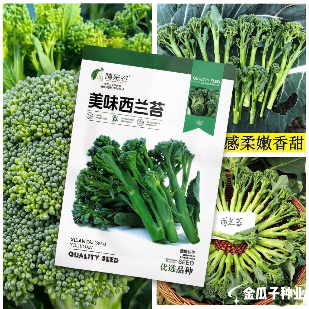 美味西兰苔种子秋播脆甜菜苔阳台盆栽庭院种植甜脆好吃蔬菜种籽孑