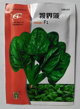 理想视界菠菠菜种子高产耐热耐寒圆叶菠菜种籽四季蔬菜种籽蔬菜种