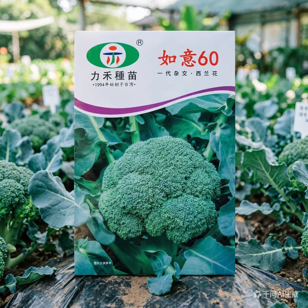 如意60西兰花种子花菜种籽青梗松散型花椰菜种籽孑农家易种植蔬菜