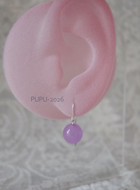 PUPU制物｜少量设计款｜原创古风马来玉甜美小众耳坠汉服百搭森系