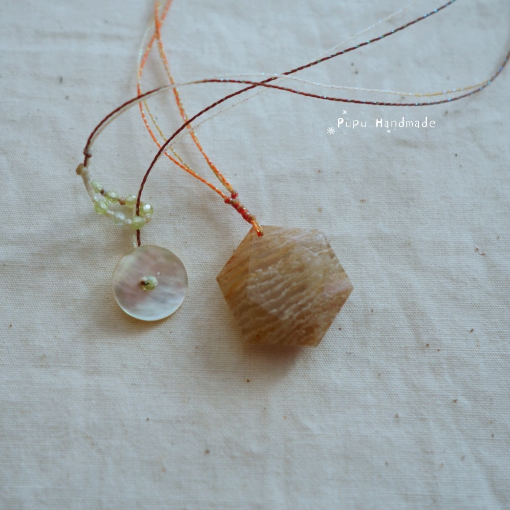 PUPU制物/天然石孤品款系列/唯美幽灵千层石六芒星项链百搭精致,饰品/流行首饰/时尚饰品新,银饰项链,淘宝优惠券,粉丝福利购,淘宝优惠卷