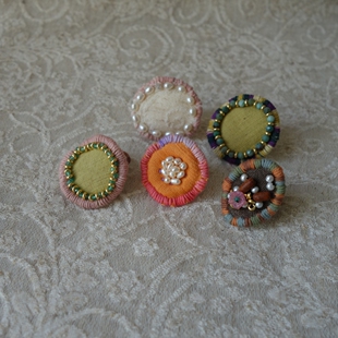 ｜扑扑制物｜纯手工缝制牛皮戒指小众法式冷淡风度假风极简